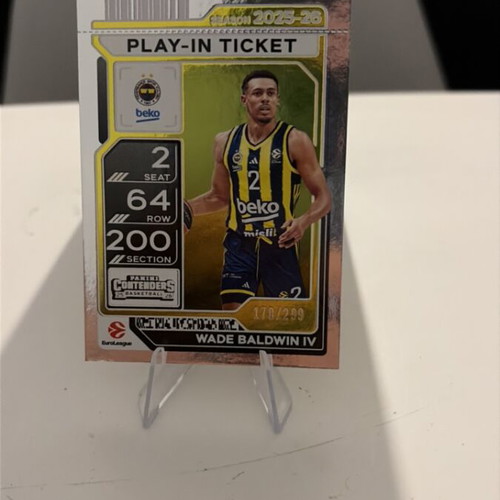 Wade Baldwin Panini Contenders card new