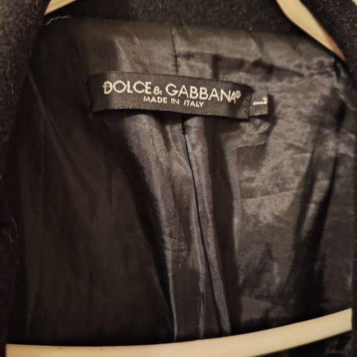 Dolce & Gabbana jacket coat like new, black, size L