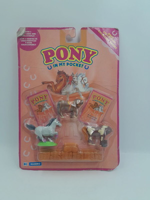 Αλογάκια Pony in my Pocket Σετ #3 καινούργιο, Hasbro, δεκαετία '90