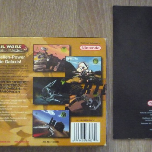 Star Wars Rogue Squadron Nintendo 64 game used, shooting