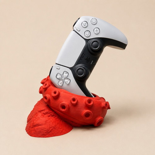 3D Printed Octopus PS5 Controller Holder new