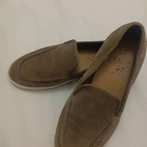 Zara summer shoe size 44 brown like new