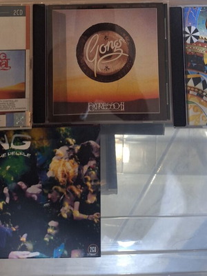GONG CD set near mint, 4 albums (6 CDs) progressive rock jazz fusion