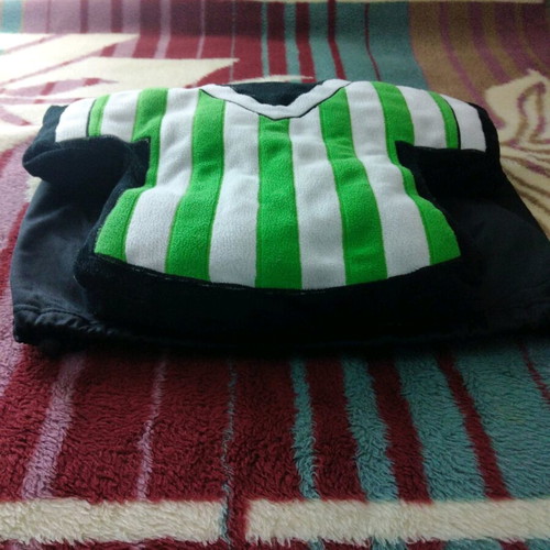 Panathinaikos jersey-shaped pillow vintage like new 90s