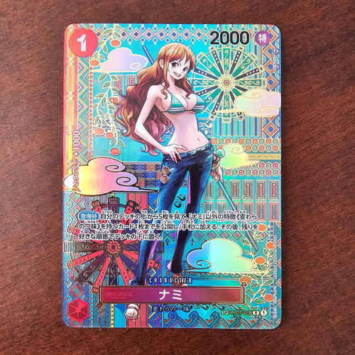 One Piece Card Game Nami OP01-016 Japanese new