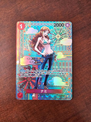 One Piece Card Game Nami OP01-016 Japanese new
