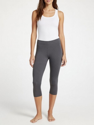 Esmara leggings M grey like new cotton blend