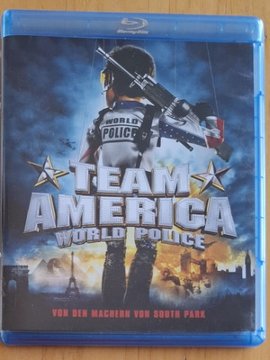 Team America World Police Blu-Ray like new, comedy, subtitles