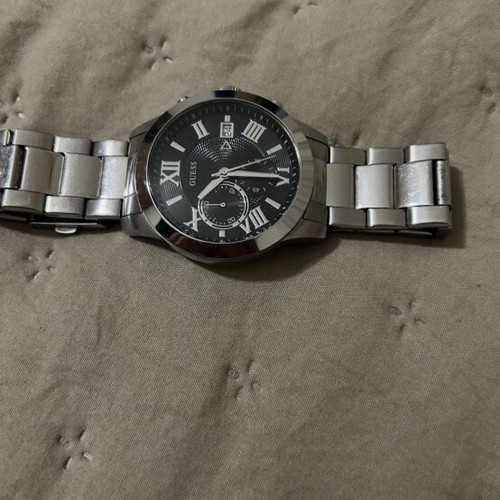 Hirsch men's wristwatch, silver