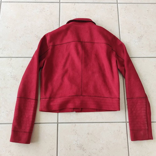 Girls United jacket like new, size 10/12 (146/152), red