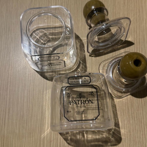 Patron Tequila collectibles σαν καινούργια, για κοκτέιλ ή διακόσμηση