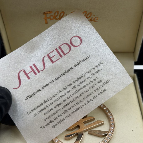 Folli Follie x Shiseido 140 Years Limited Edition Pendant like new