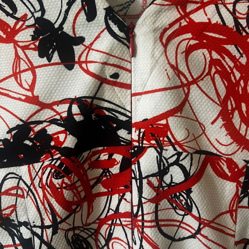 Dress like new with colorful cotton original design, size M