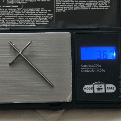 Gold cross 585 new, 3cm width, 6cm height, 3.60g