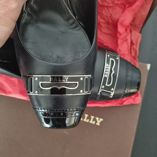 Bally pumps used, black, size 40