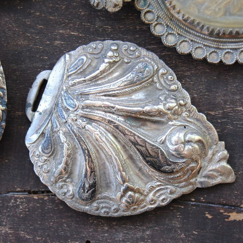 Silver Epirotic Buckle with Savati used, 19th century