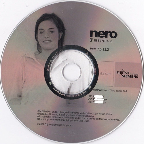 Nero 7 Essentials CD-ROM like new, Greek version