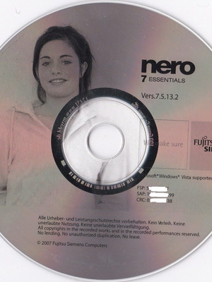 Nero 7 Essentials CD-ROM like new, Greek version