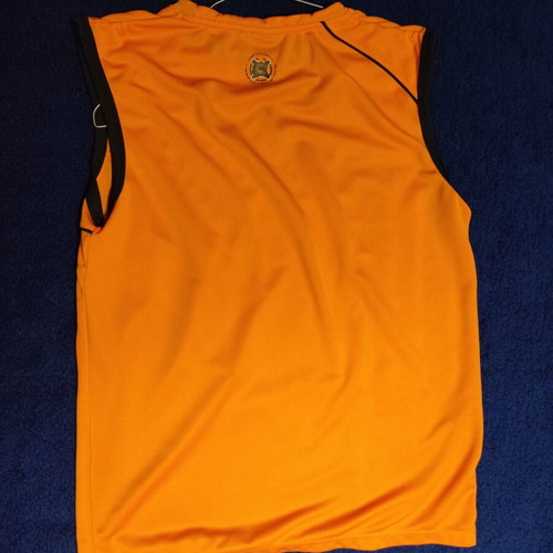 Dynamic men's sports sleeveless orange size L like new