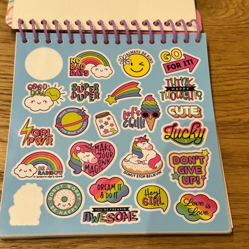 Sticker book used, 497 stickers, 3 missing