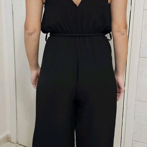 Black one-piece pants like new, thin fabric, size S