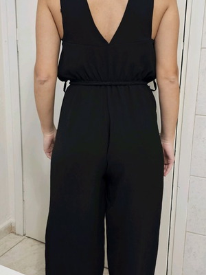 Black one-piece pants like new, thin fabric, size S