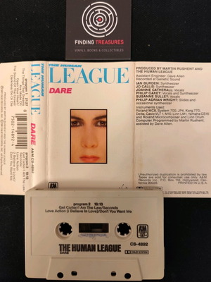 The Human League Dare cassette tape used