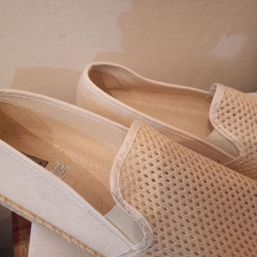 Carina espadrilles size 46, beige, breathable