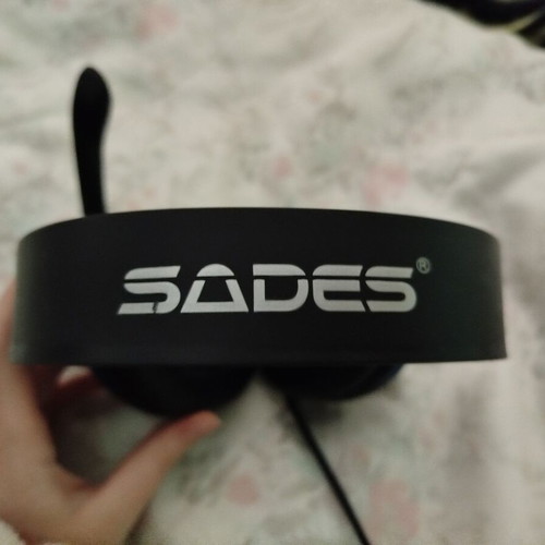 Sades T-power gaming headset with built-in microphone used