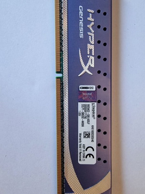 Kingston HyperX Genesis 4GB DDR3 1600MHz CL9 Single RAM DIMM used