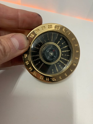 Luxury compass used