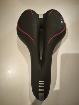 Gel bicycle saddle