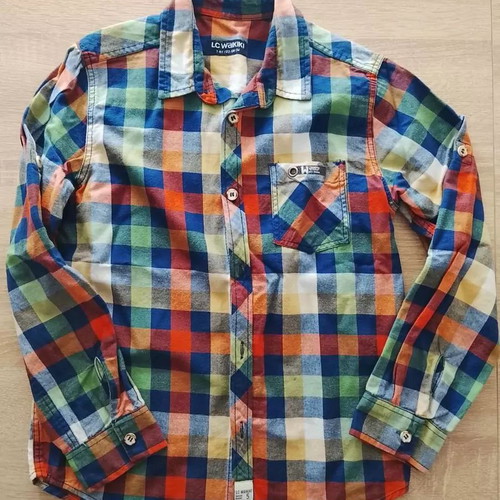 LC Waikiki shirt for boy 7-8 years like new, multicolored