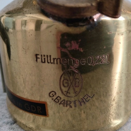 Collectible G. Barthel Gasoline Blowtorch used, Made in GDR