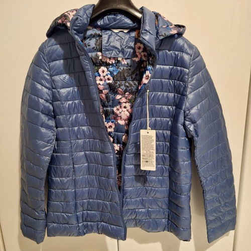 Minority jacket new blue with hood for women