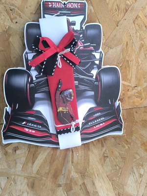 Formula car candle new
