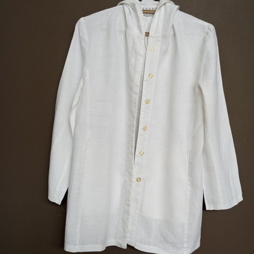 White Linen Co-ord Set LICE like new, jacket and cargo pants
