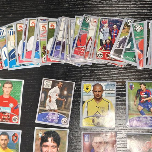 Golden Shop Greek Football Championship 2004–2005 collectible stickers set of 80