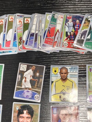 Golden Shop Greek Football Championship 2004–2005 collectible stickers set of 80