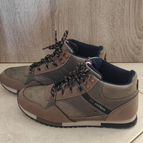 Cockers men's boots used, puro color, synthetic leather, size 44-44.5