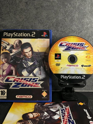 Crisis Zone PS2 used, complete set