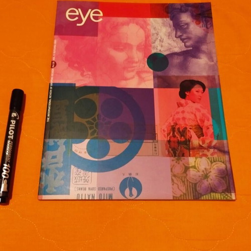 Eye #18, Vol. 5, graphic design magazine new, autumn 1995