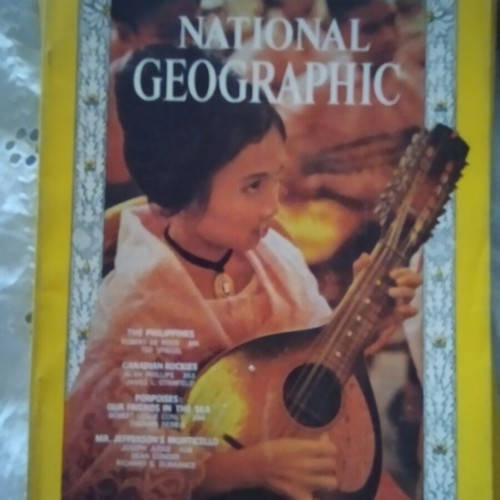 National Geographic 1966 vintage magazine collection, 9 issues