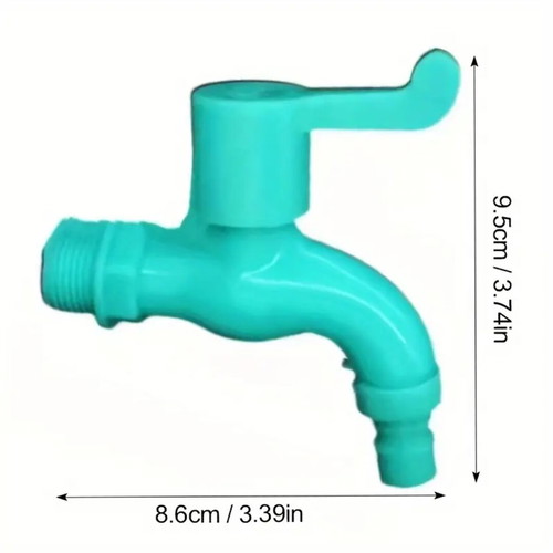 Plastic taps with removable nozzle, new, durable