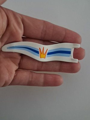 Playmobil flag with crown