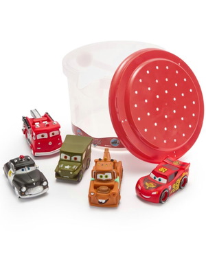 Disney Cars Bath Toy Set 5 Pieces New Sealed