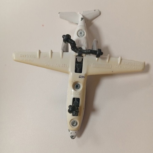 Small airplane figure toy used