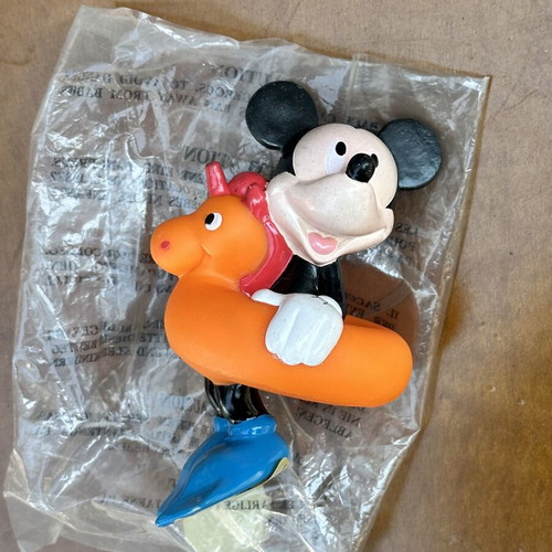 Vintage Disney Mickey Mouse Bath Floater by Applause