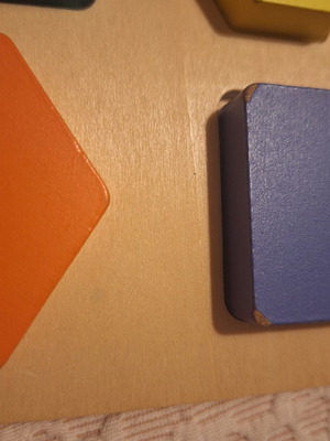 Wooden Shape Puzzle used