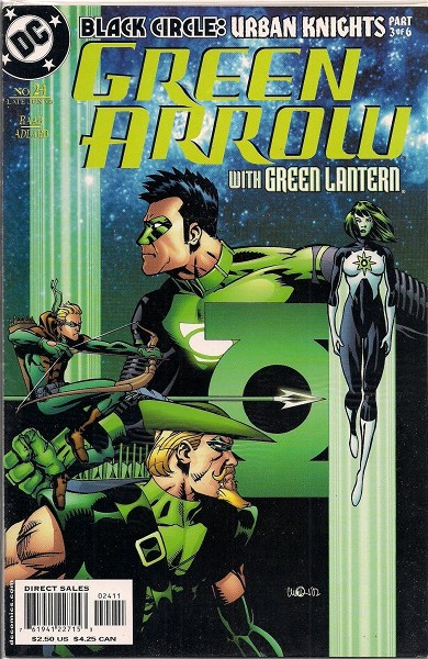  DC COMICS xenoglossa GREEN ARROW (2001)